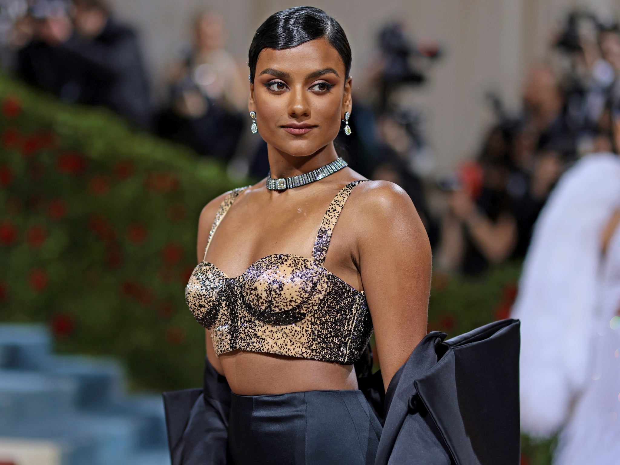 Simone Ashley says Bridgerton romance inspired her Met Gala gown The